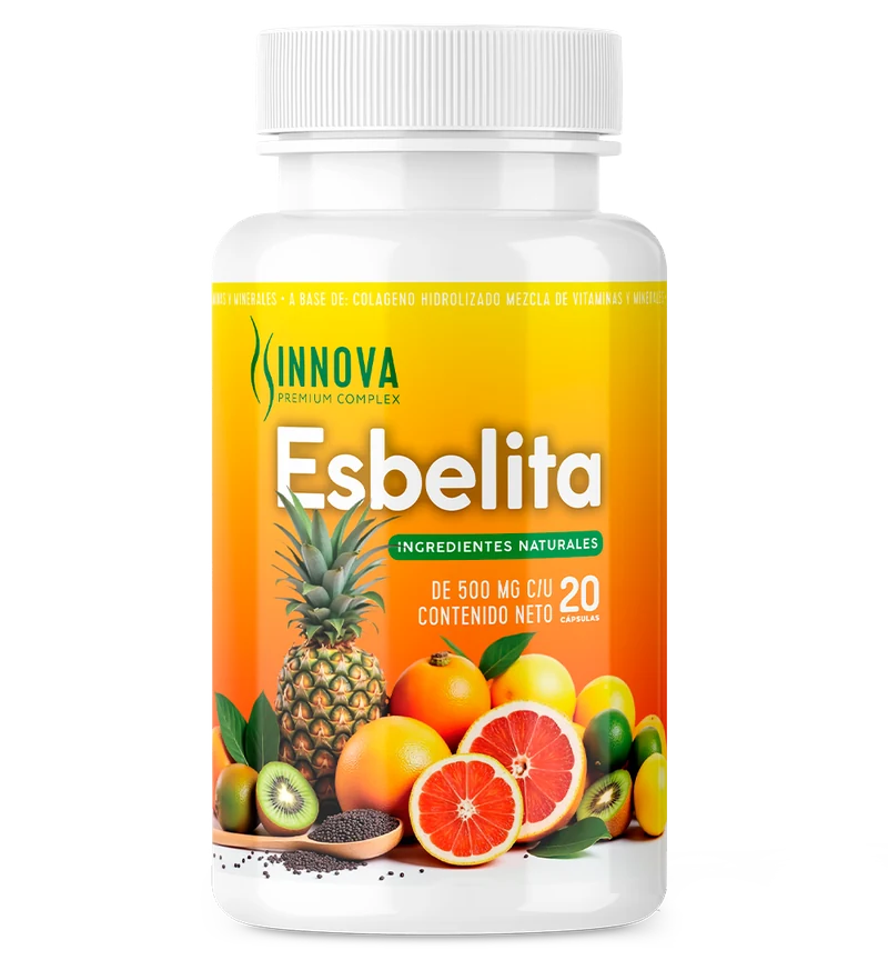 Esbelita — Cápsulas naturales para bajar de peso y acelerar el metabolismo